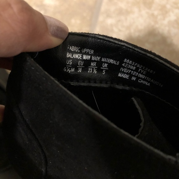 Metaphor Black suede booties - Picture 5 of 5